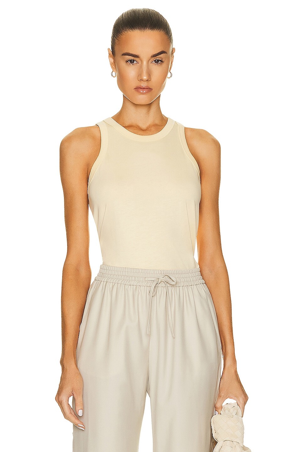 

Топ Loulou Studio Poso Tank, цвет Apricot