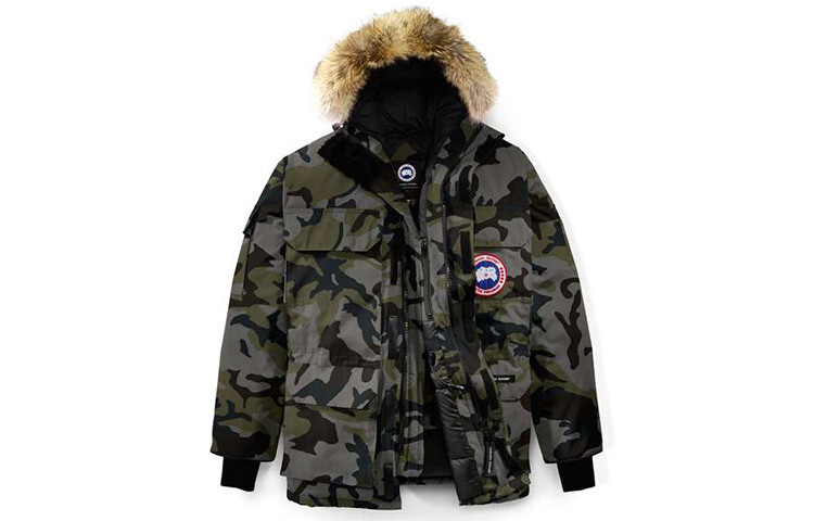 

Мужской пуховик Canada Goose, цвет camouflage