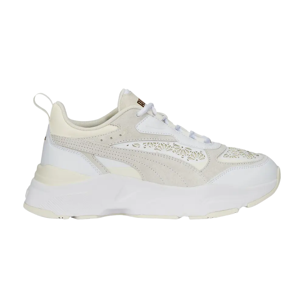 Кроссовки Wmns Cassia Laser Cut Puma, белый