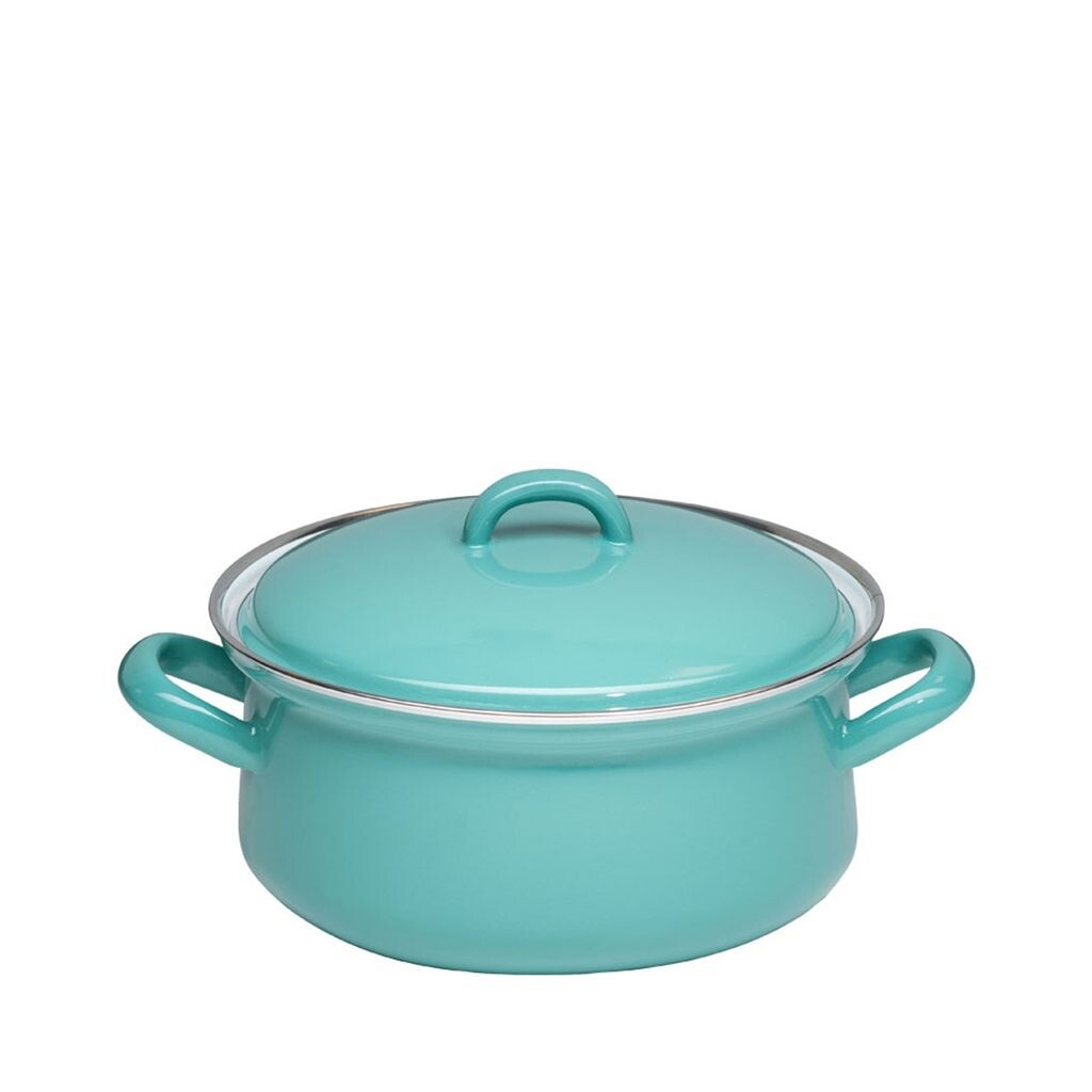 

Форма для запекания риса с крышкой Ø18см 1,5 л эмаль Classic Nature Green Riess