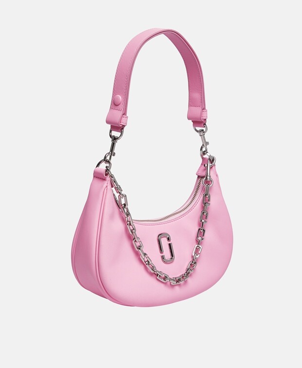 

Кожаная сумка через плечо Marc Jacobs, розовый