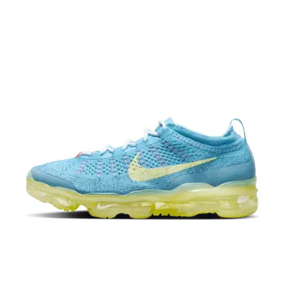 

Кроссовки Nike Air VaporMax 2023 Flyknit, цвет Baltic Blue/Green Abyss/Hot Punch/Citron Tint