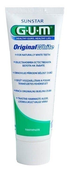 

Gum Original White Зубная паста, 75 ml