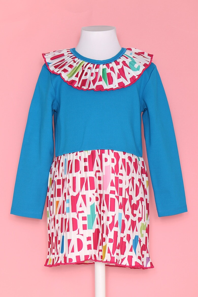 

Вырезное платье с расклешенным воротником Agatha Ruiz De La Prada, белый