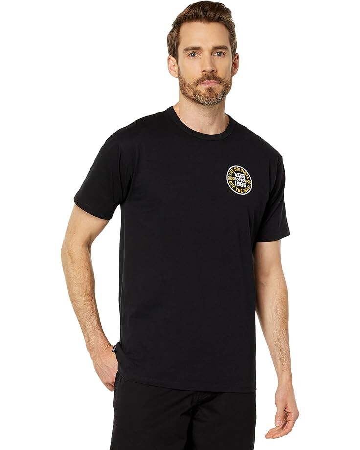 

Футболка Vans Off The Wall Checker Circle Short Sleeve Tee, черный