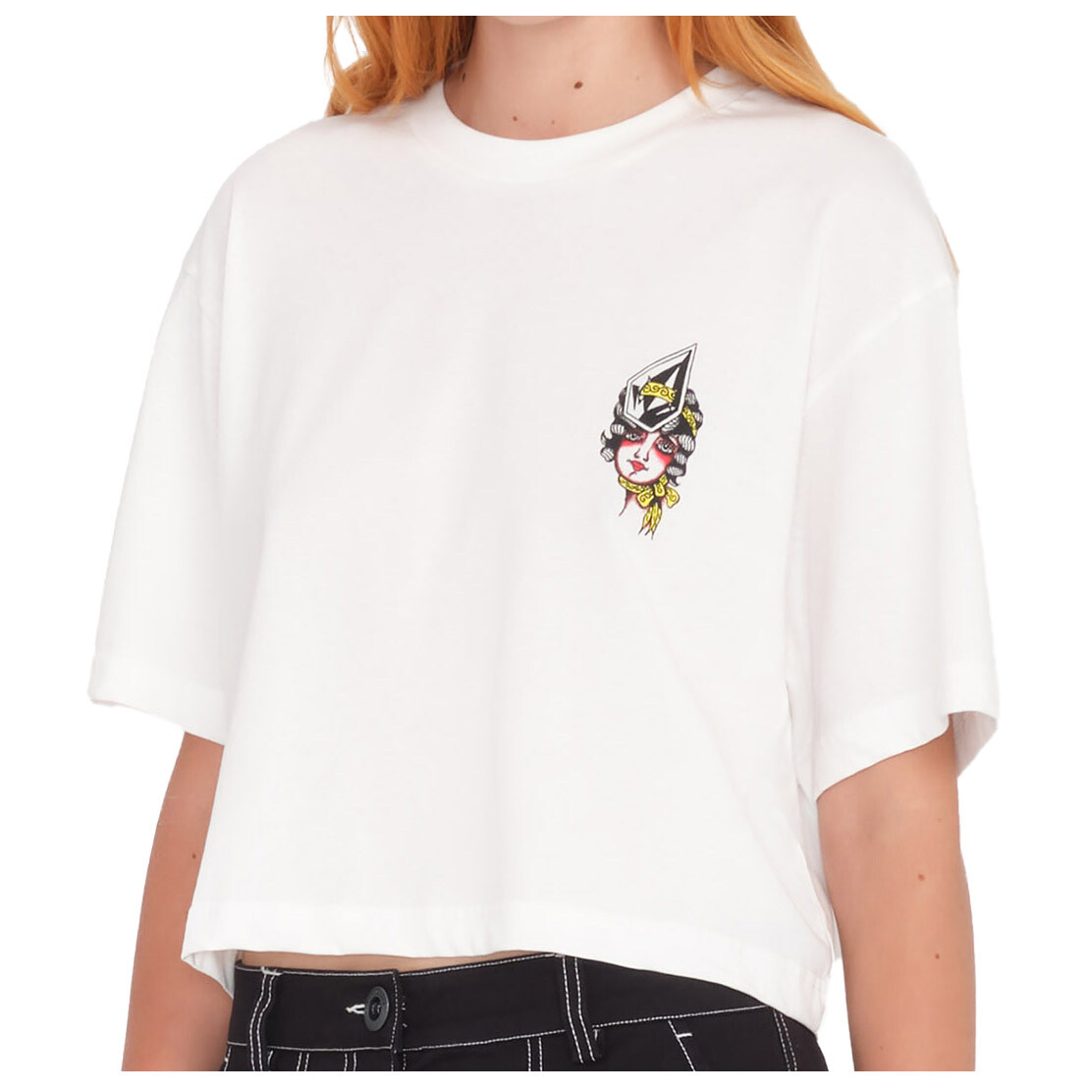 

Футболка Volcom Drumstone Tee, цвет Star White