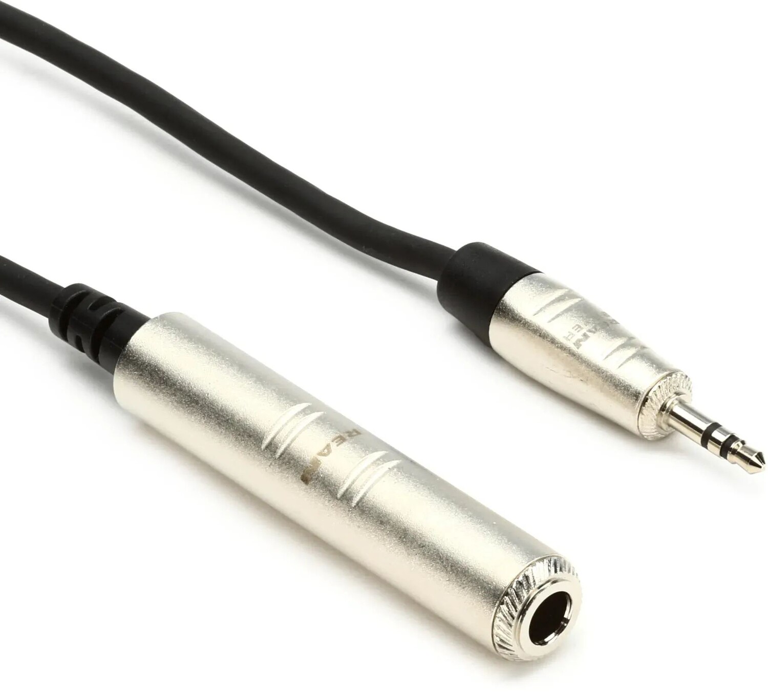 

Кабель-переходник для наушников Hosa HXSM-005 Pro — REAN 1/4 дюйма TRS «мама» на 3,5 мм TRS «папа» — 5 футов