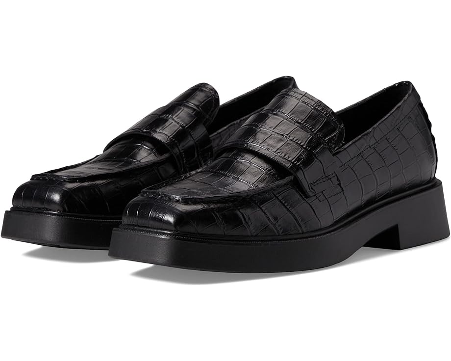 

Лоферы Vagabond Shoemakers Jillian Embossed Leather Penny Loafer, черный