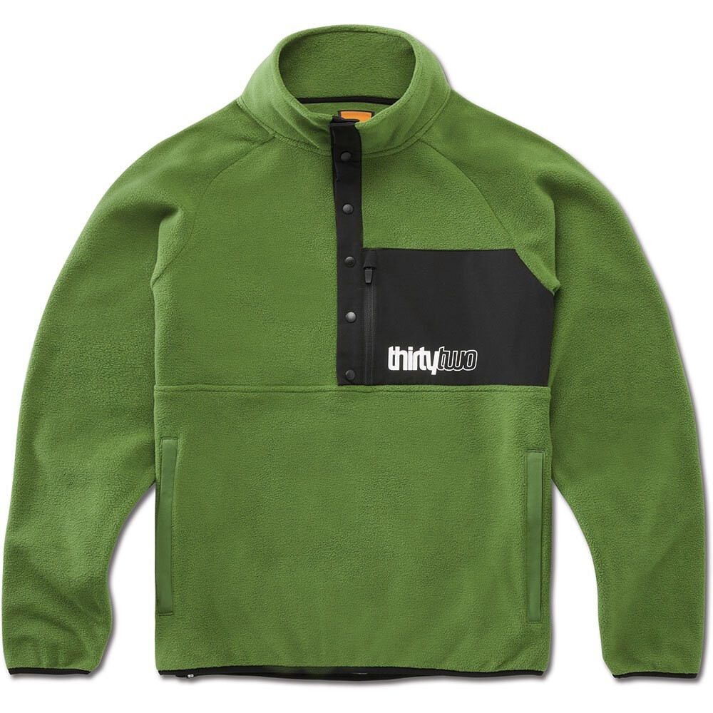 

Толстовка Thirtytwo Rest Stop Anorak, зеленый