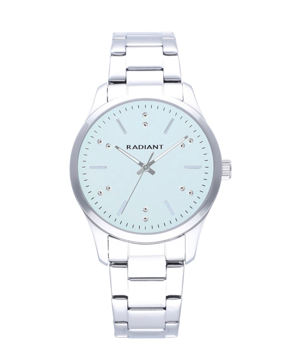 Saona RA616202 стальные женские часы с серебристо-серым ремешком Radiant, серебро