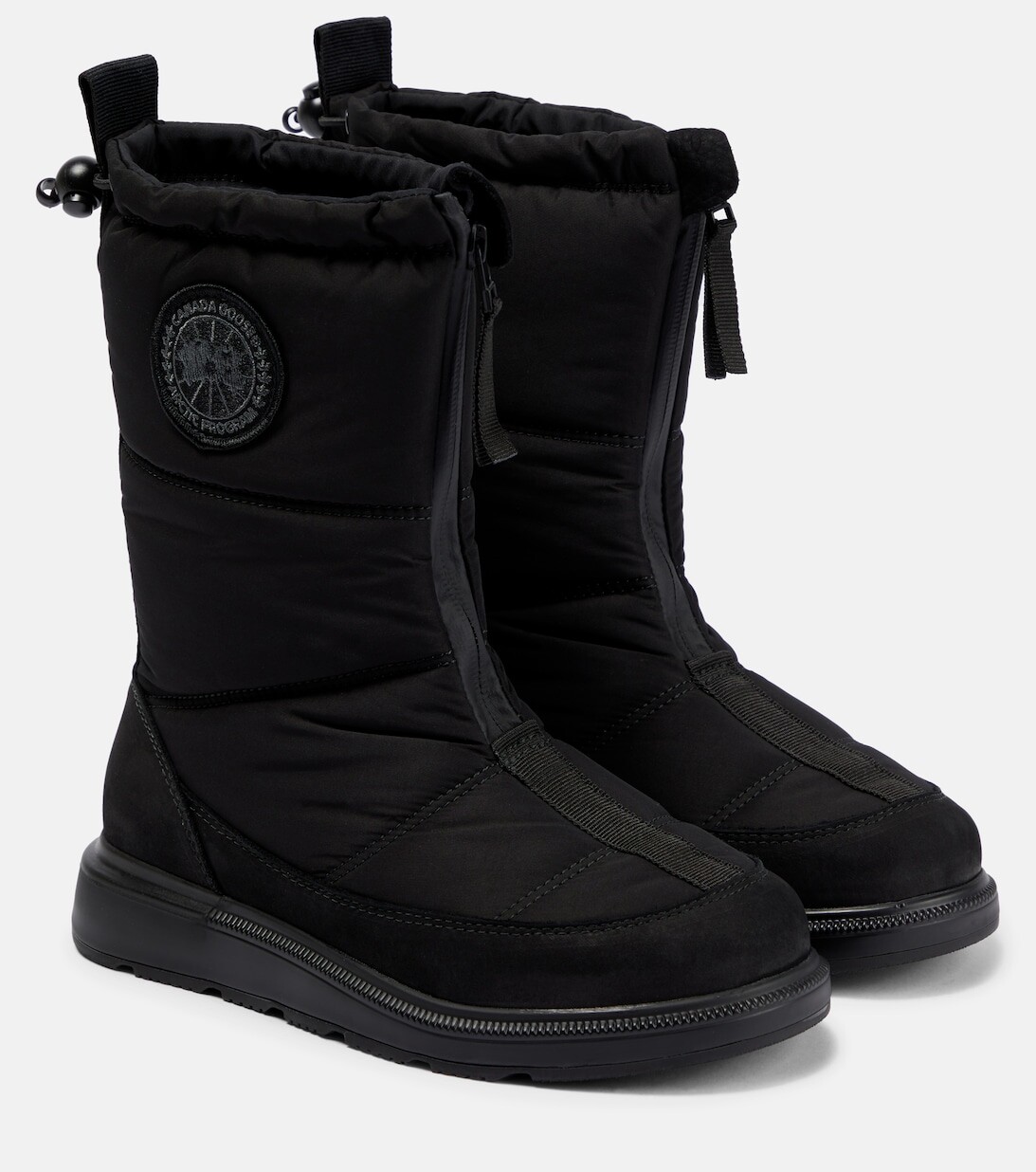 

Пуховые сапоги Cypress со складками Canada Goose, черный