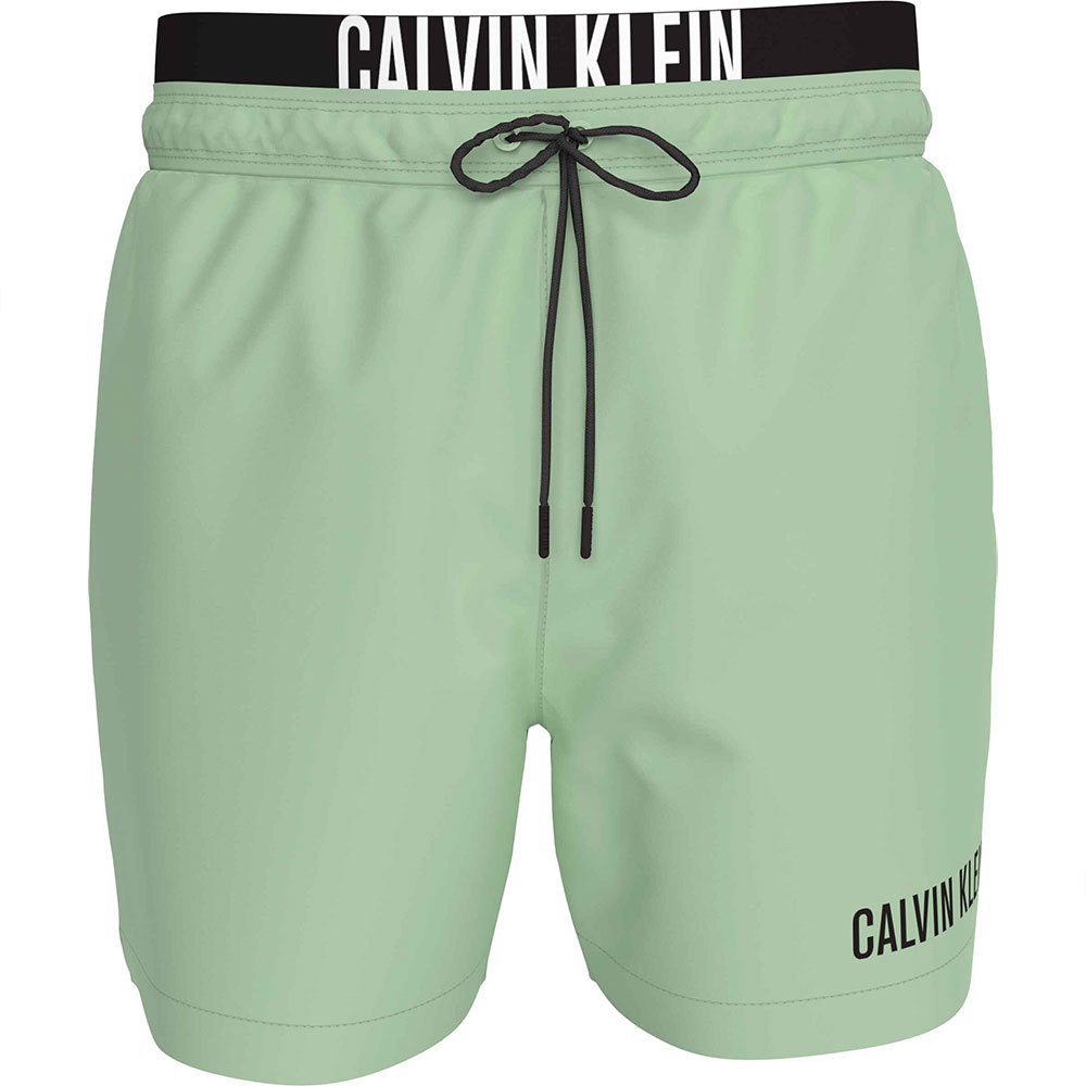 Шорты для плавания Calvin Klein Medium Double Wb Swimming Shorts, зеленый