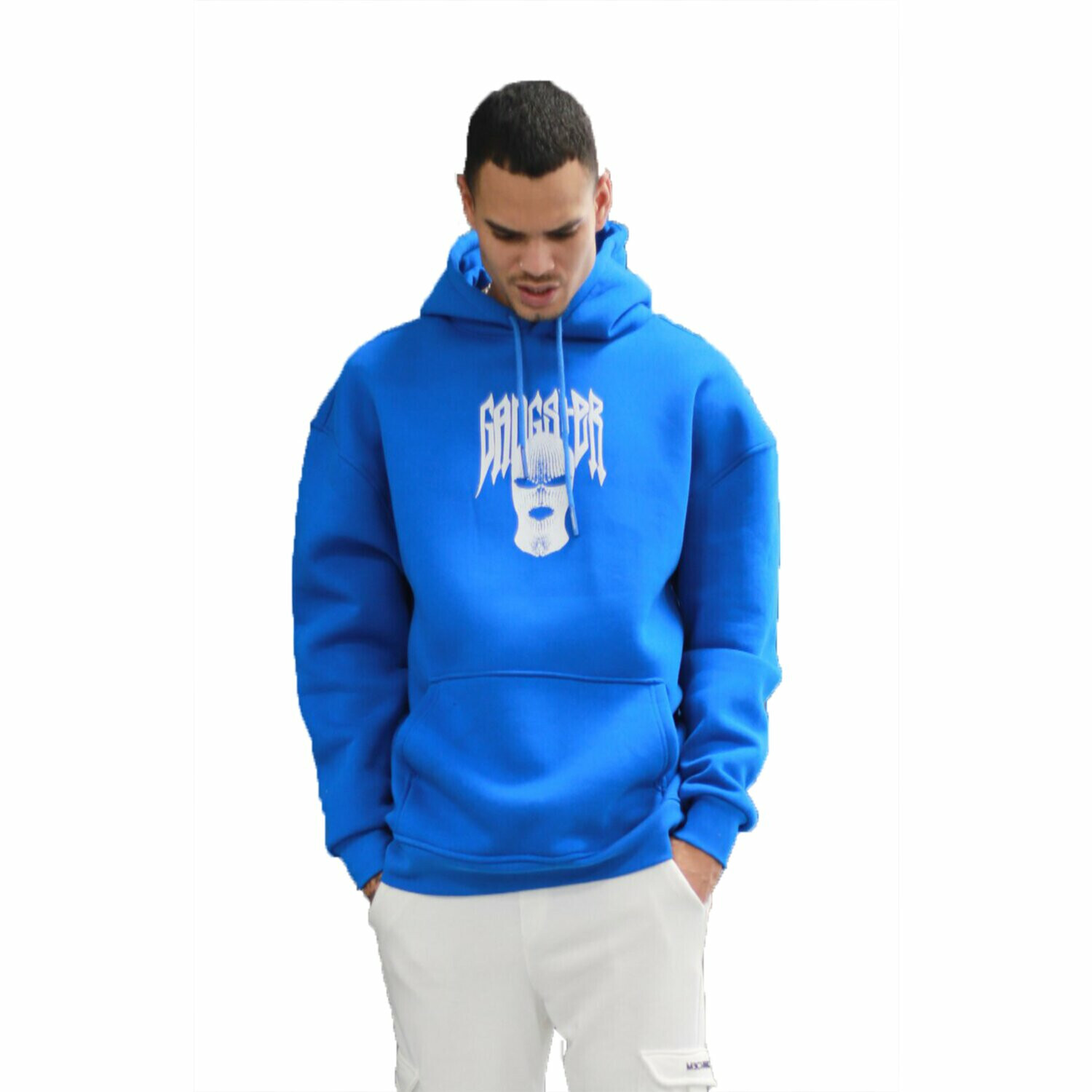 

Толстовка Megaman Rundhals Kapuzenpullover Hoodie, синий