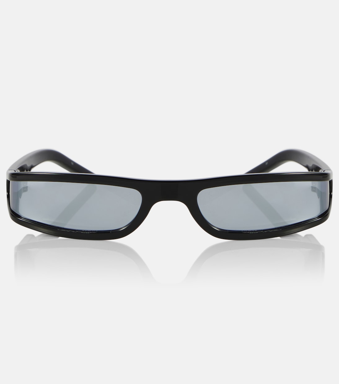 Прямоугольные солнцезащитные очки Rick Owens, черный