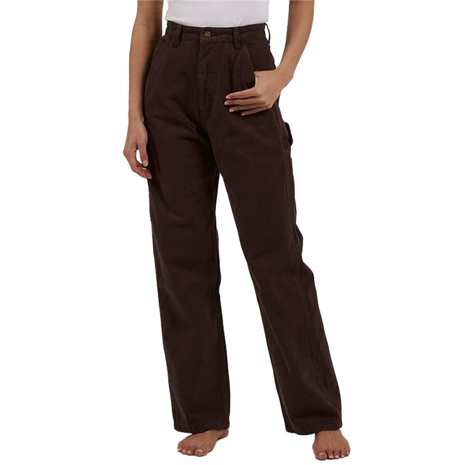 

Брюки Thrills Carpenter Full Length, цвет Postal Brown