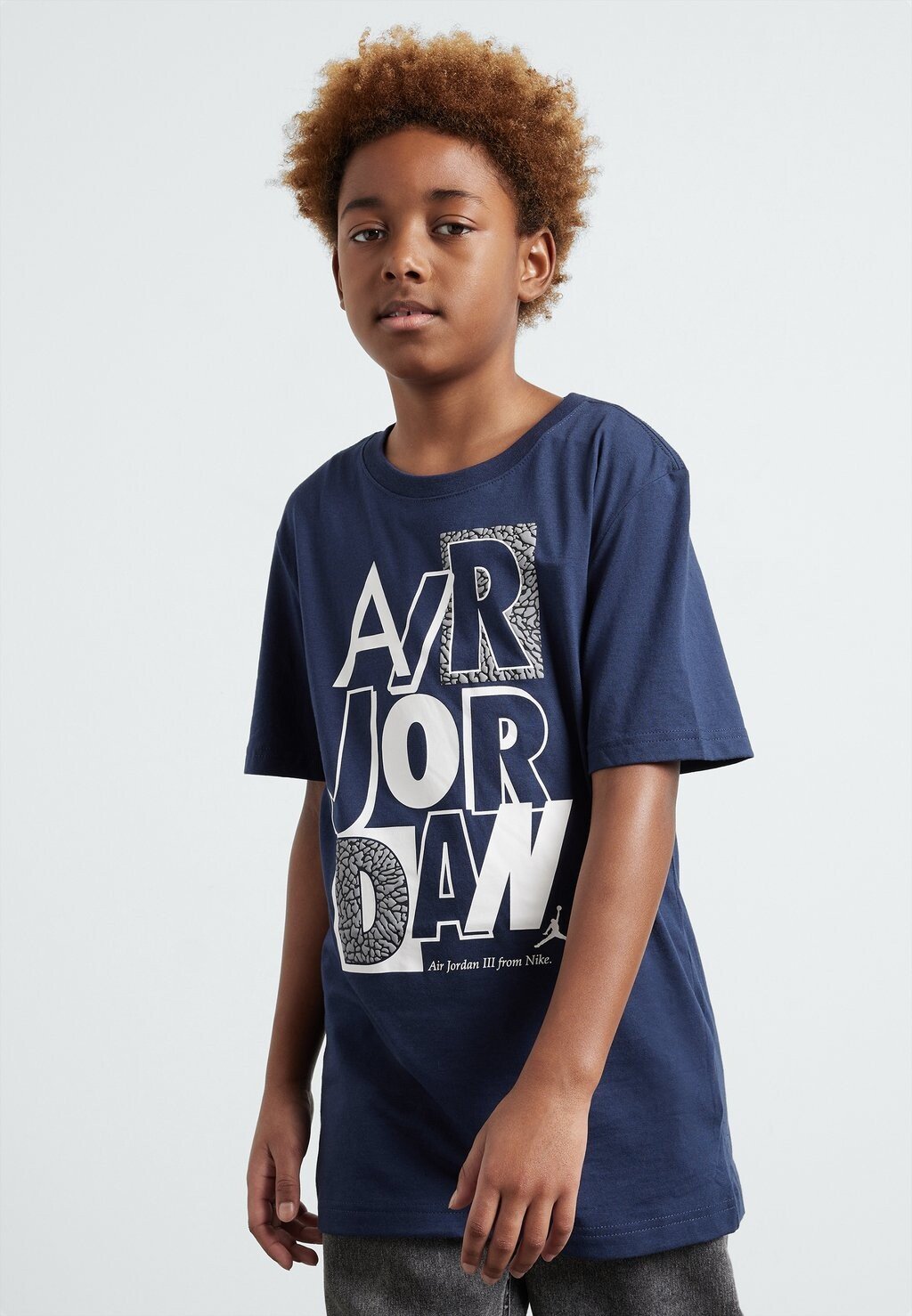 

Футболка с принтом Tee Unisex Jordan, цвет midnight navy