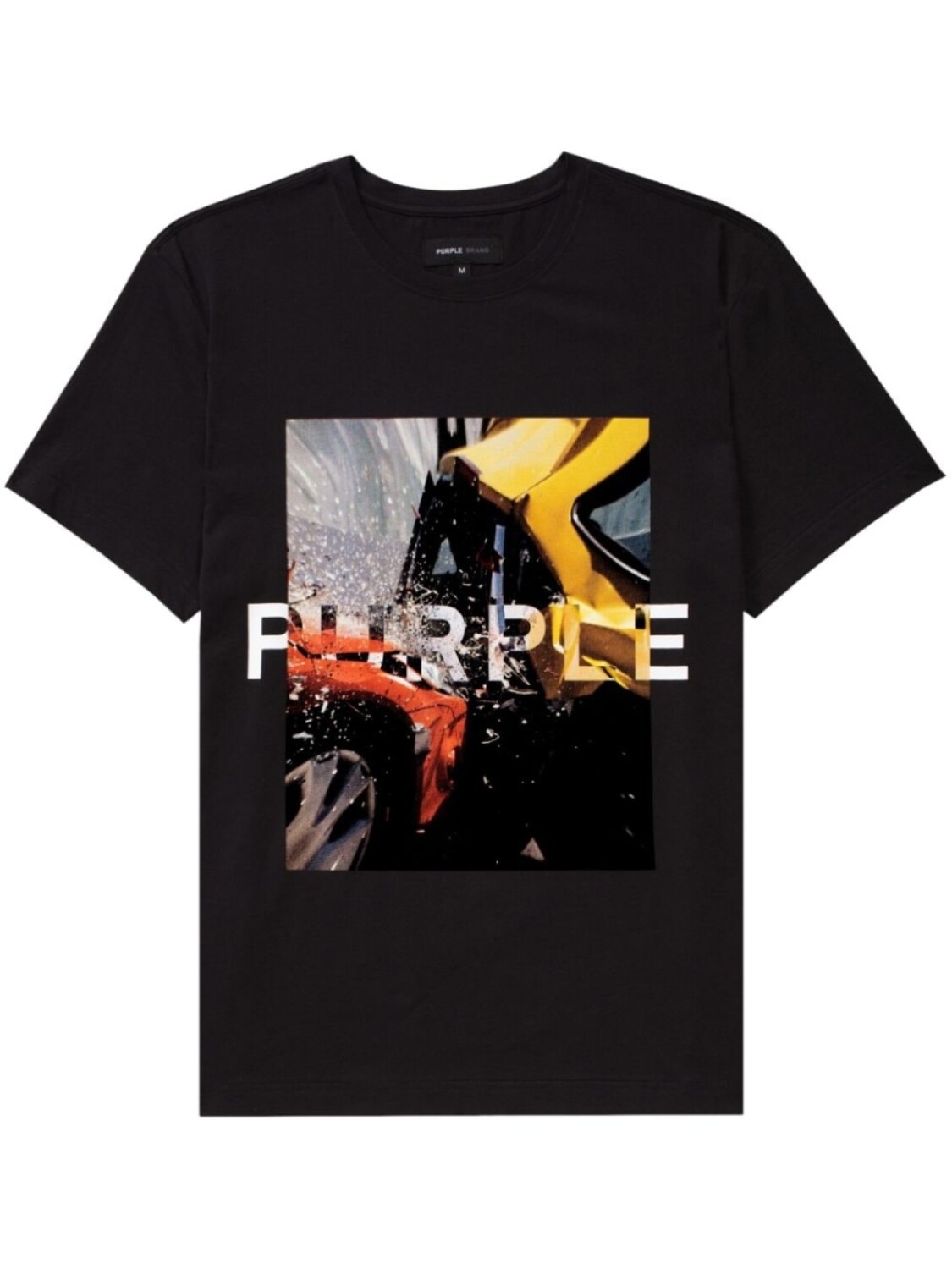 

Purple Brand футболка с графичным принтом, черный