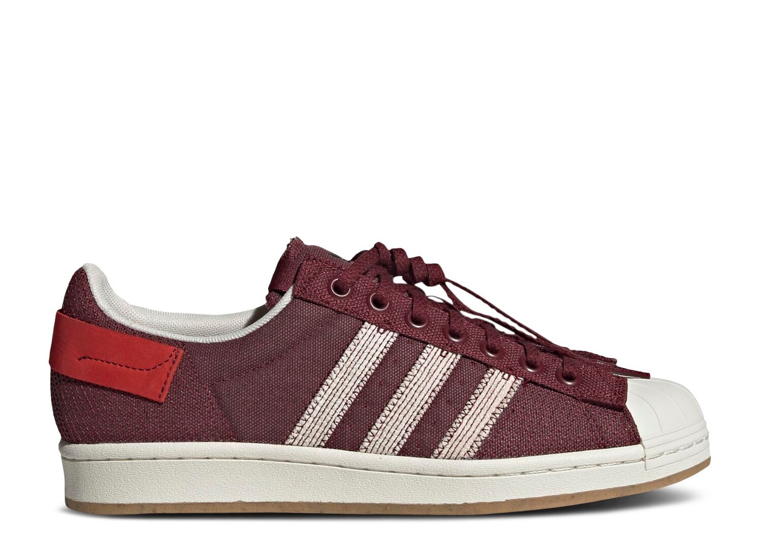 

Кроссовки adidas Parley X Superstar 'Shadow Red', красный