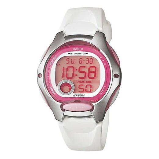 Часы CASIO Sports Quartz Waterproof Pink Digital, розовый