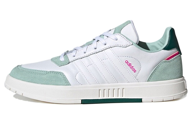 

Adidas Neo Courtmaster Женские туфли для скейтбординга Белый Зеленый