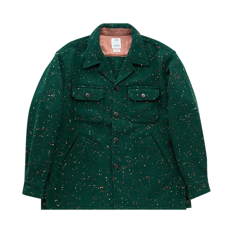 Куртка Visvim Collins 'Green', зеленый