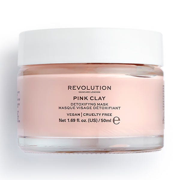 цена Детоксицирующая маска с розовой глиной 50 мл Revolution Skincare