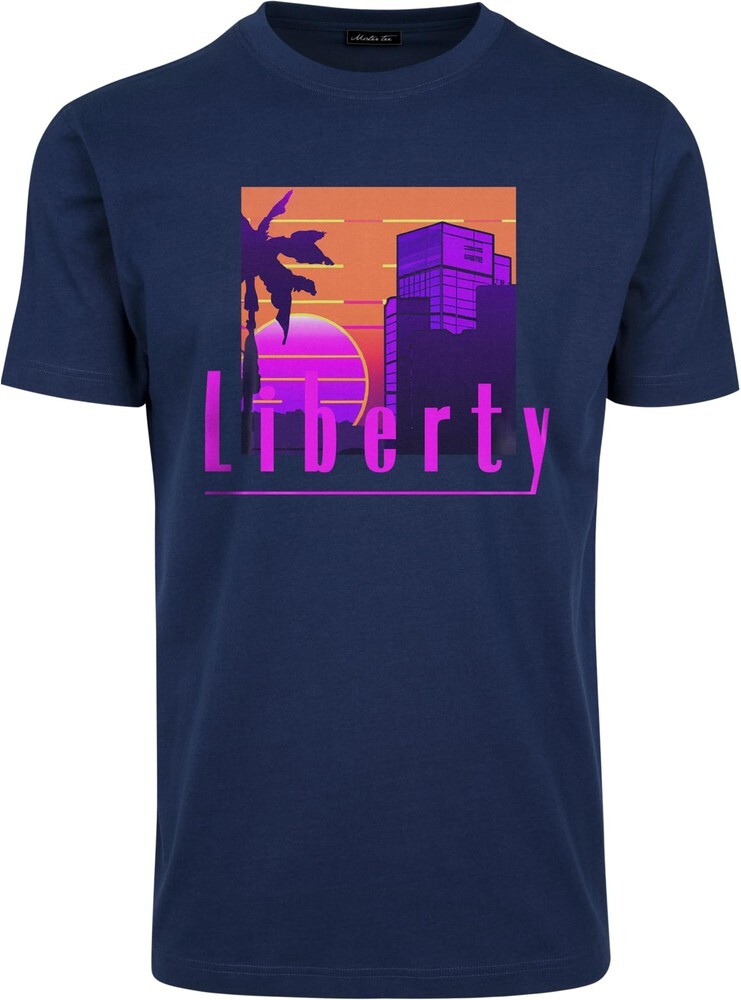 

Футболка Mister Tee Liberty Sunset Tee, синий