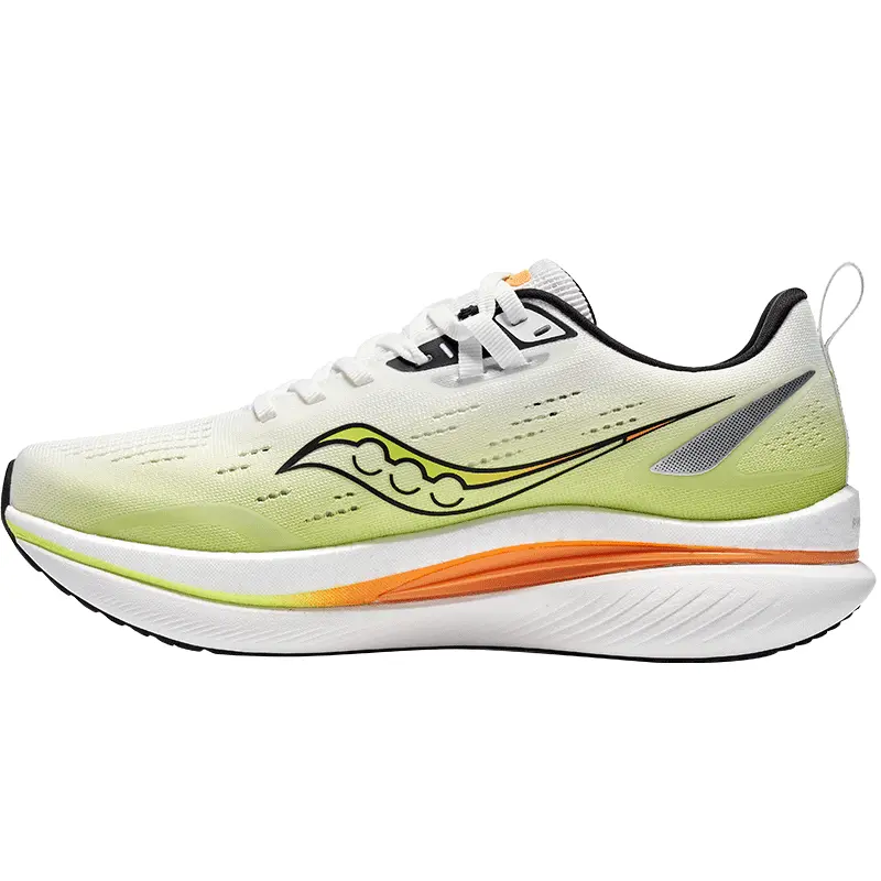 

Кроссовки дышащие Saucony Wave Tide амортизирующие, черный / желтый