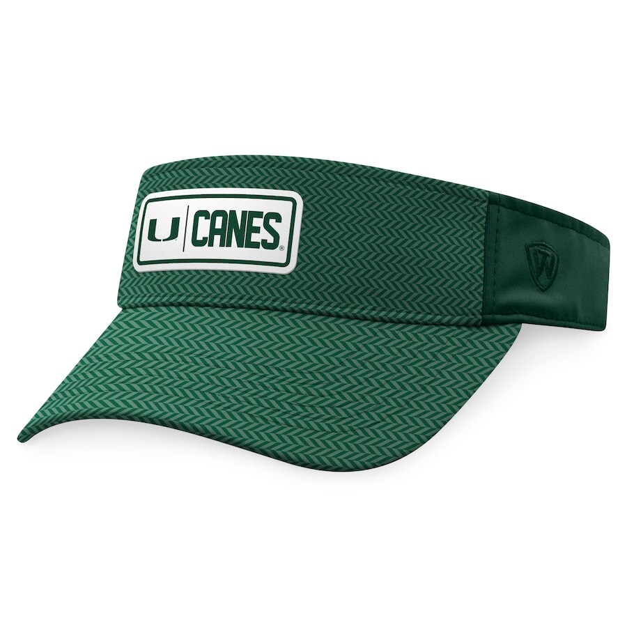 

Козырек Top of the World Miami Hurricanes, зеленый