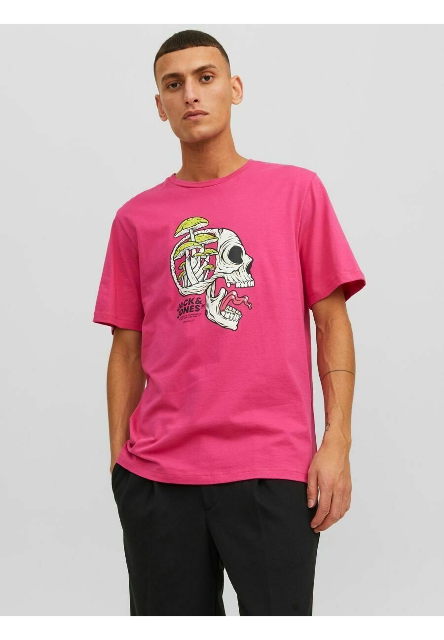 

Футболка с принтом Jack & Jones, фиолетовый