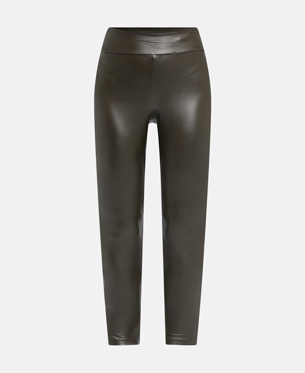 

Леггинсы из кожи Vero Moda, темно-зеленый