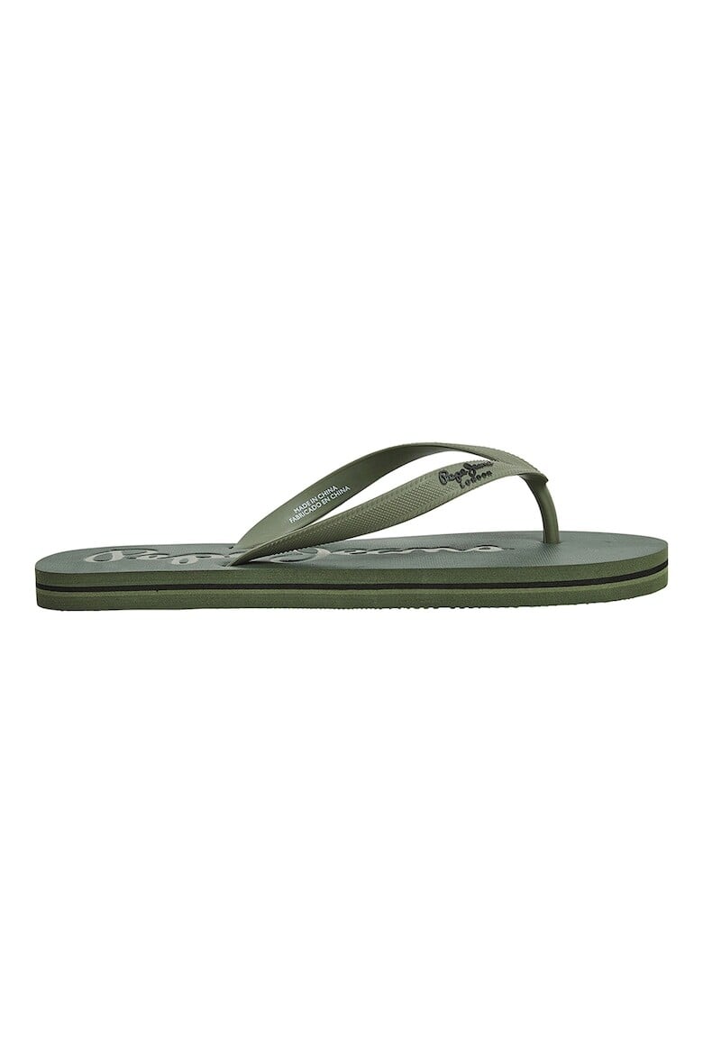 

Однотонные тапочки Pepe Jeans London, хаки