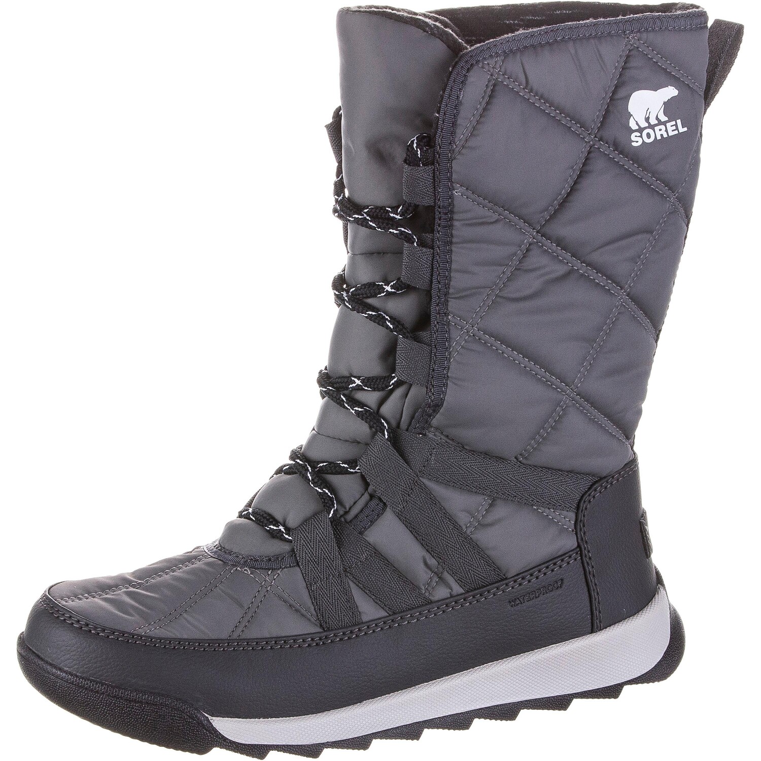 

Ботинки Sorel Stiefel WHITNEY II TALL LACE WP, цвет quarry