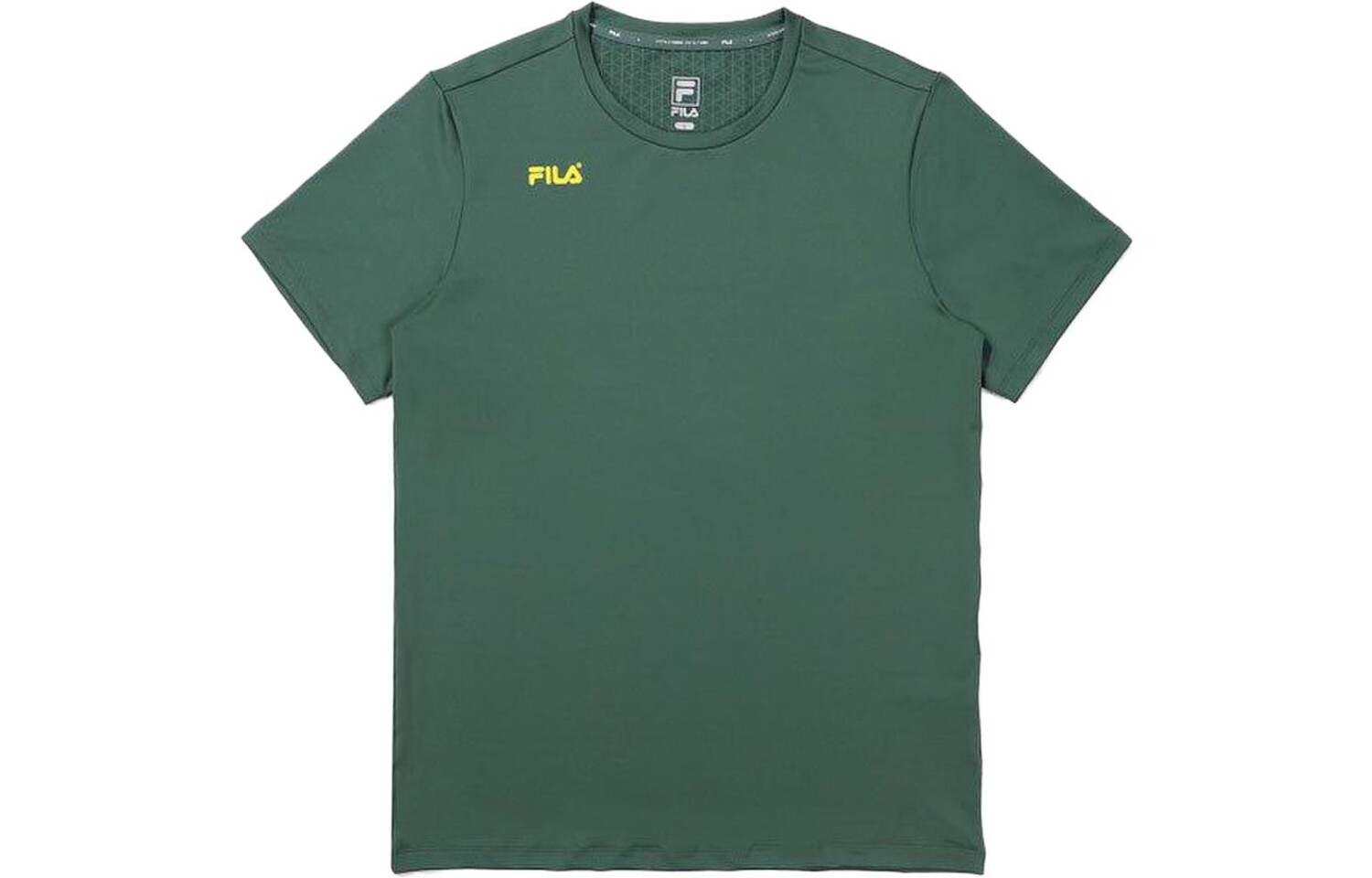 

Футболка унисекс зеленая Fila, зеленый