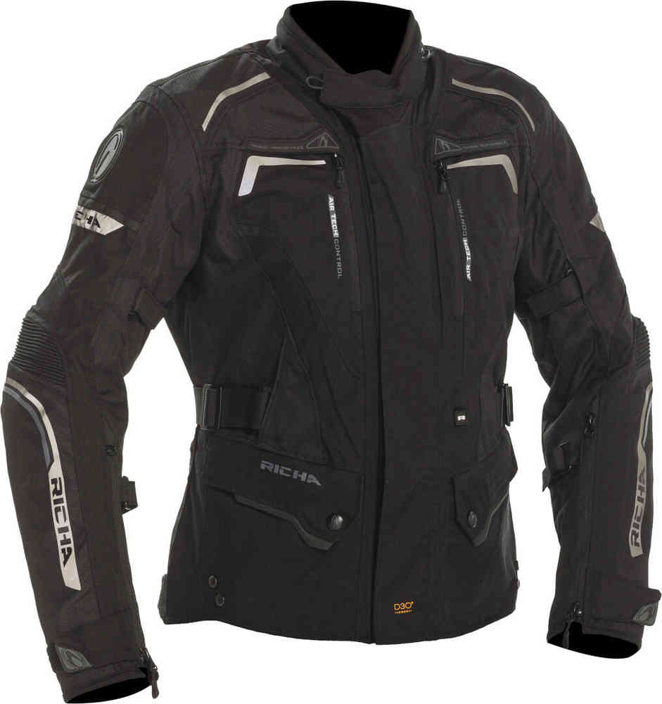 цена Водонепроницаемая женская мотоциклетная текстильная куртка Infinity 2 Richa, черный