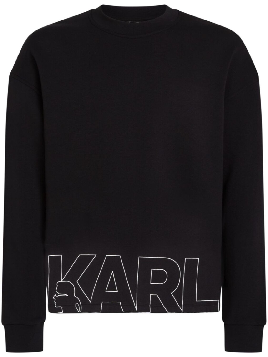 

Karl Lagerfeld толстовка с логотипом, черный