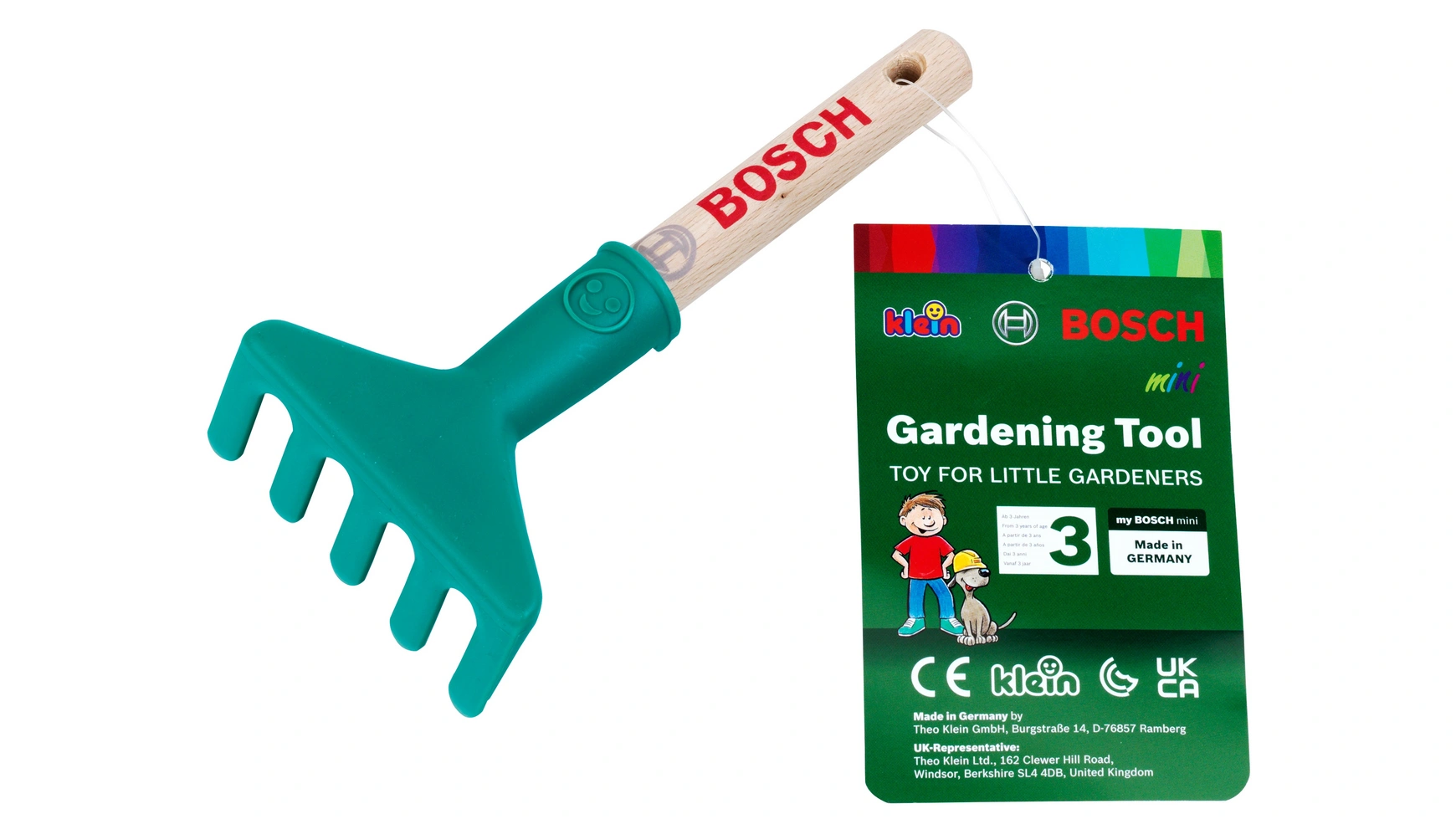 цена Bosch садовые ручные грабли короткие Klein