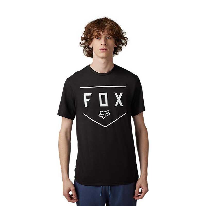 

Футболка с коротким рукавом Fox Racing Lfs Shield Tech, черный