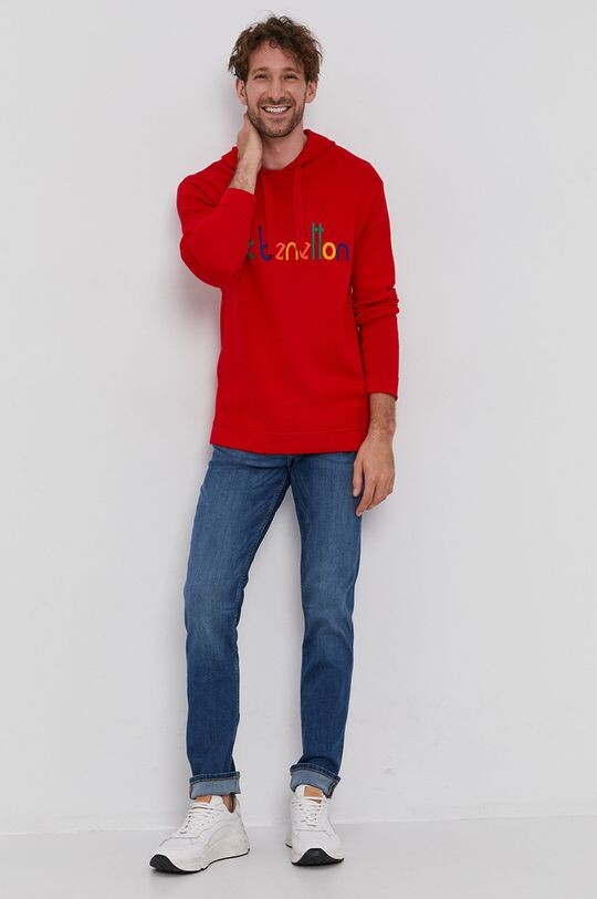 

Свитер United Colors of Benetton, красный