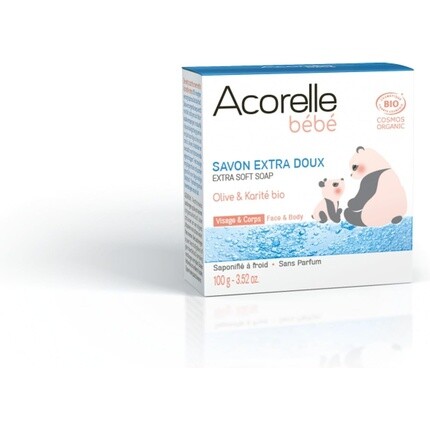 

Детское экстрамягкое мыло для лица и тела 100г Acorelle