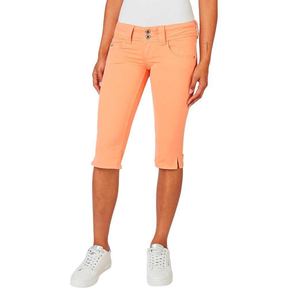 

Шорты Pepe Jeans Venus Crop 3/4, оранжевый