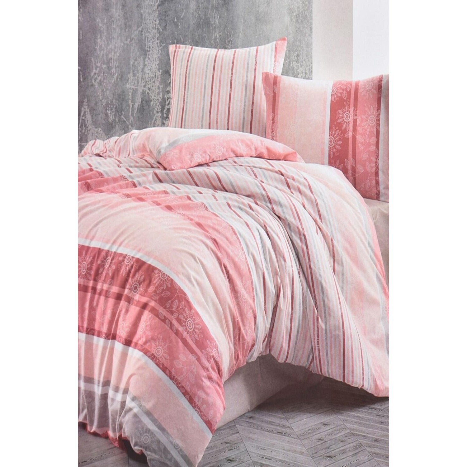 

Комплект постельного белья Tac Ranforce Serra Pink