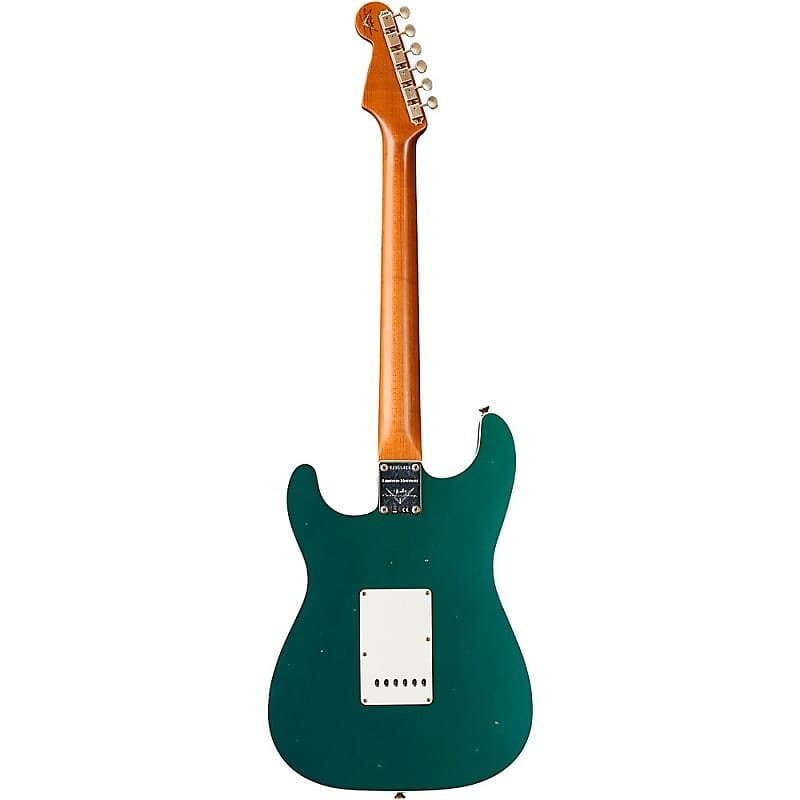 

Электрогитара Fender Custom Shop Limited-Edition Double-Bound Stratocaster Journeyman Relic Electric Guitar Aged Sherwood Green Metallic