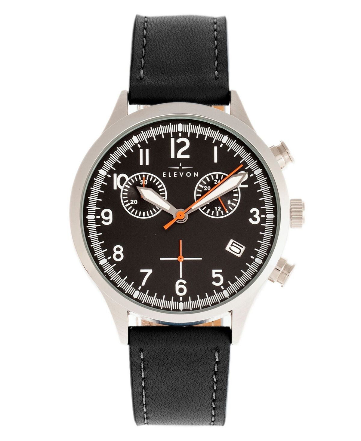 

Мужские часы Antoine Chronograph с ремешком из натуральной кожи, 44 мм Elevon