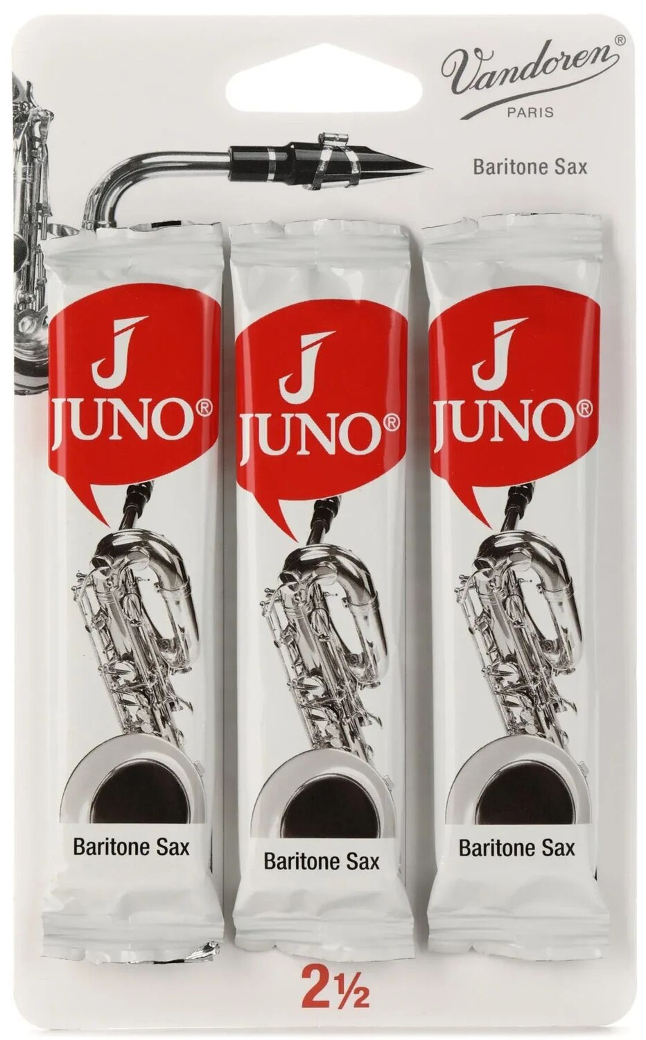 

Трости для баритон-саксофона Juno JSR812/3 — 2,0 (3 шт.)