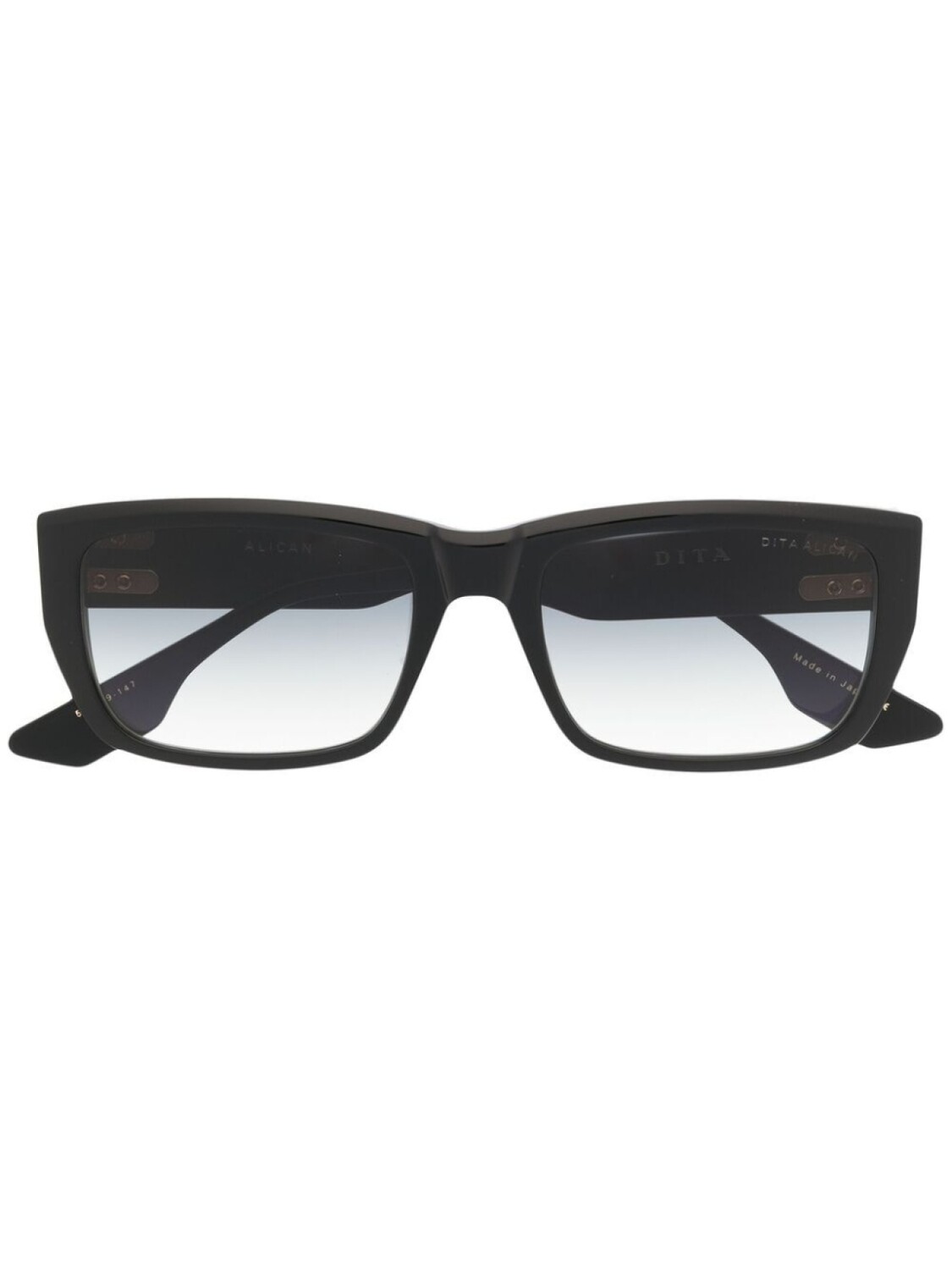 

Dita Eyewear солнцезащитные очки Alican в прямоугольной оправе, черный