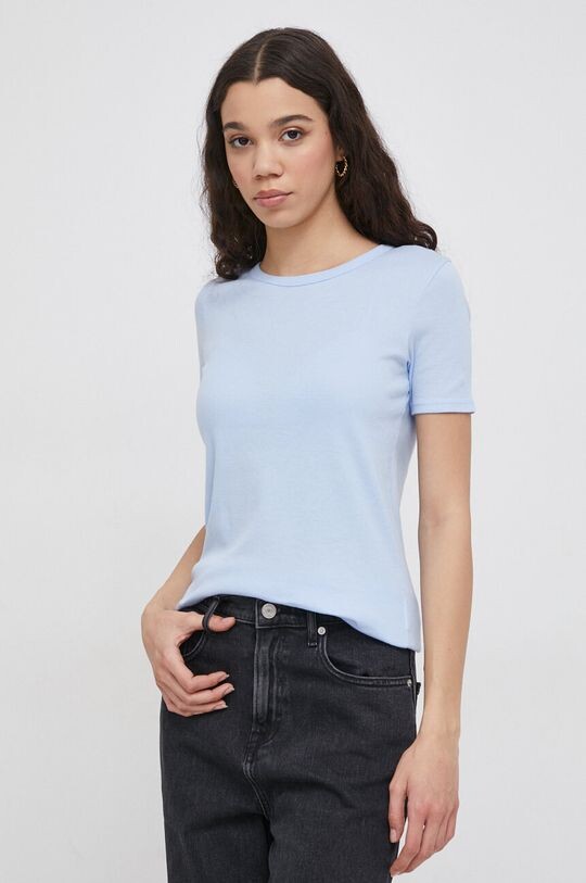 

Хлопковая футболка United Colors of Benetton, синий