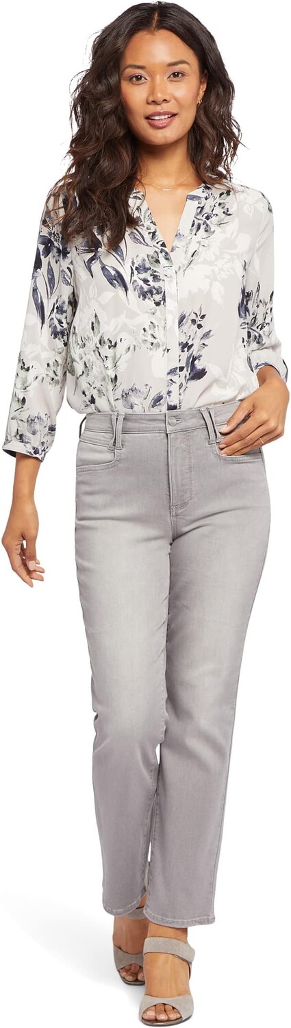 

Джинсы Petite Relaxed Straight Ankle Square Pockets in Hamstead NYDJ, цвет Hamstead
