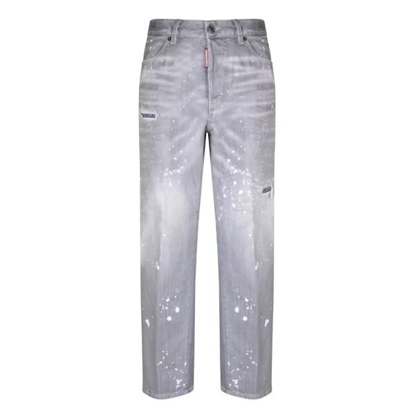 

Джинсы slim fit cotton jeans Dsquared2, серый