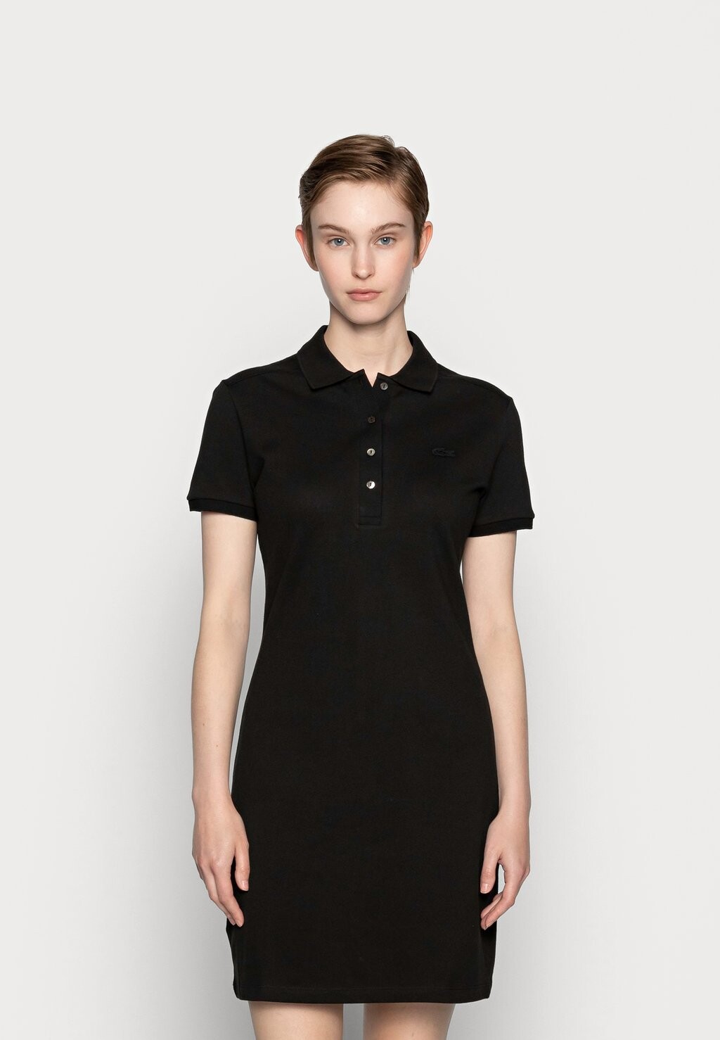 

Платье из джерси Lacoste, черный